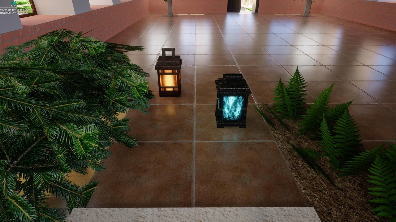 Lanterns, ferns and polished floors — Digital Dreams Minecraft textures