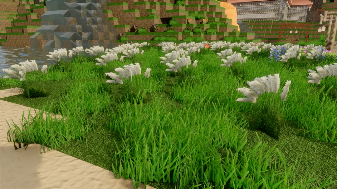 Grass and flowers — Digital Dreams Minecraft textures