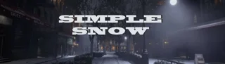 Original release preview for Simple Snow - DEPRECATED