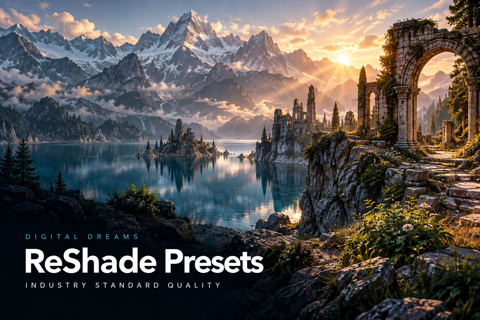 Digital Dreams ReShade Presets promotional artwork — Industry Standard Quality